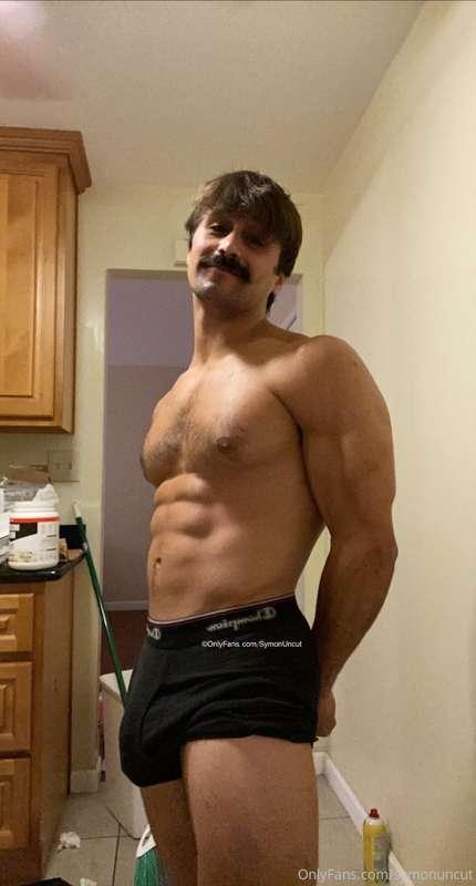 After gym bulge. Who wants a sniff?