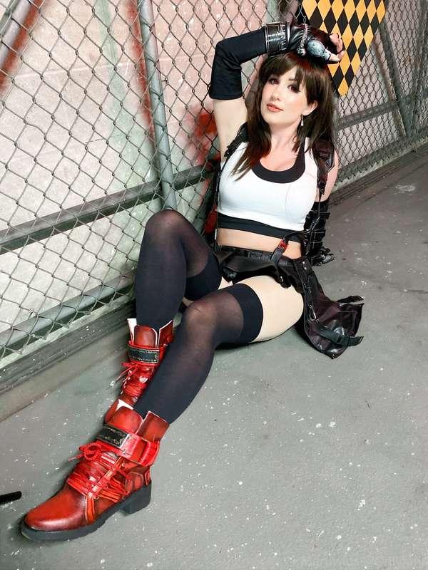 Shot my remake Tifa cosplay!!! We took soooo many pics!  Nor..
