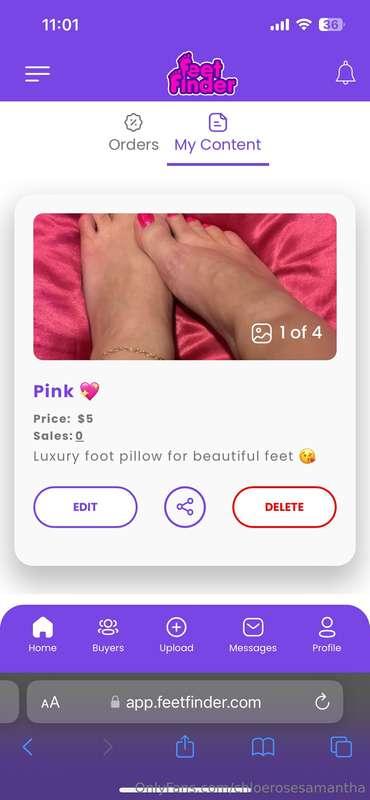 I’m on feetfinder! @robochlobro  :) if anyone’s interested i..