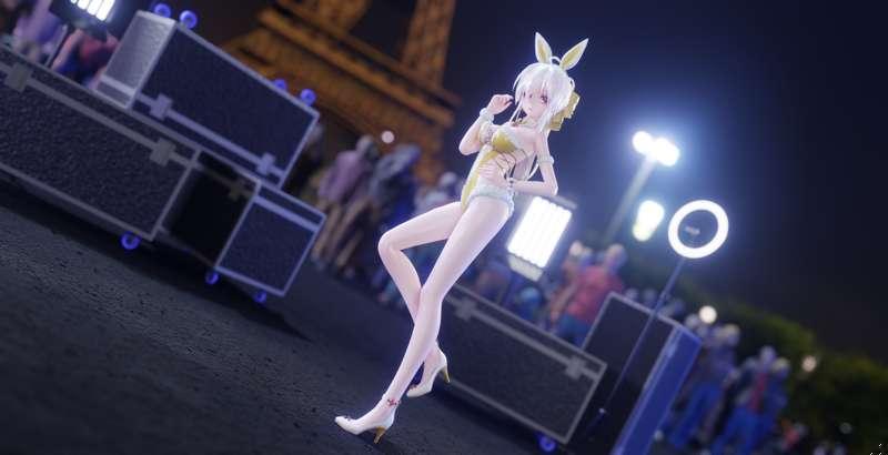 TDA Bunny Clock Haku [R18]