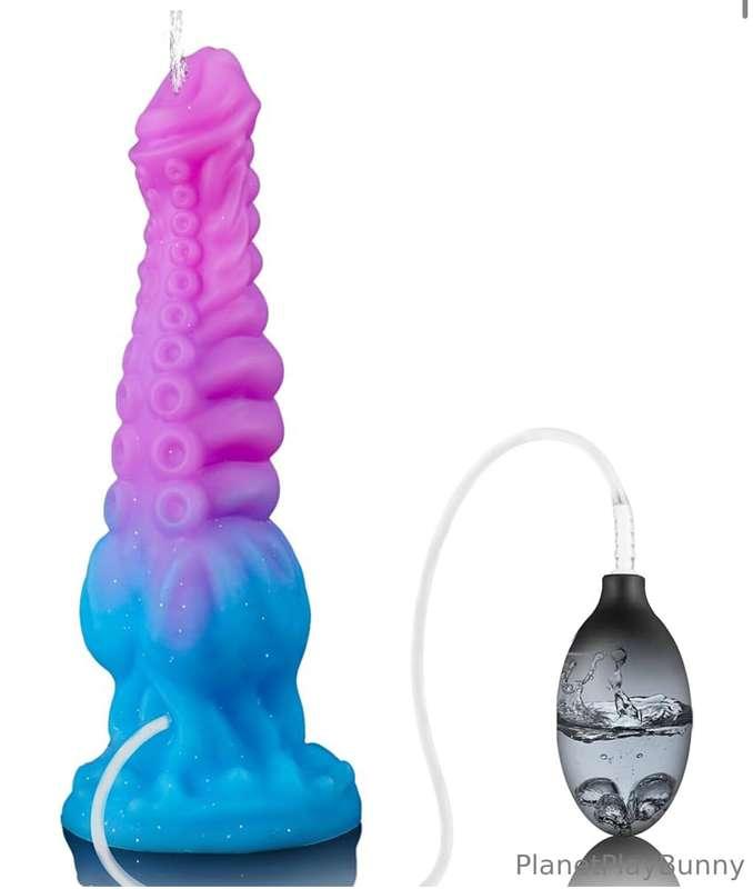 I desperately want these squirting dildos … And my birthday ..