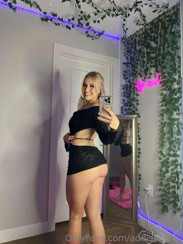 i think my dress is not short enough 😈