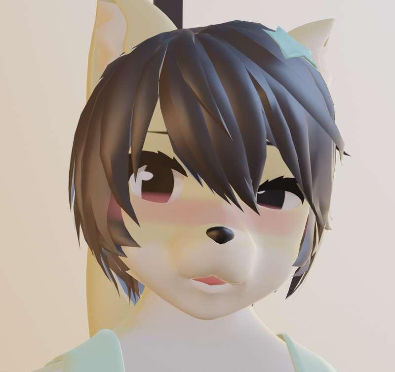 3D Face expression renders