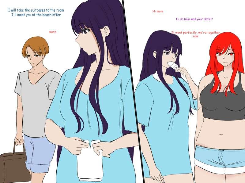 trying to make together my dauhter and her childhood friend p26