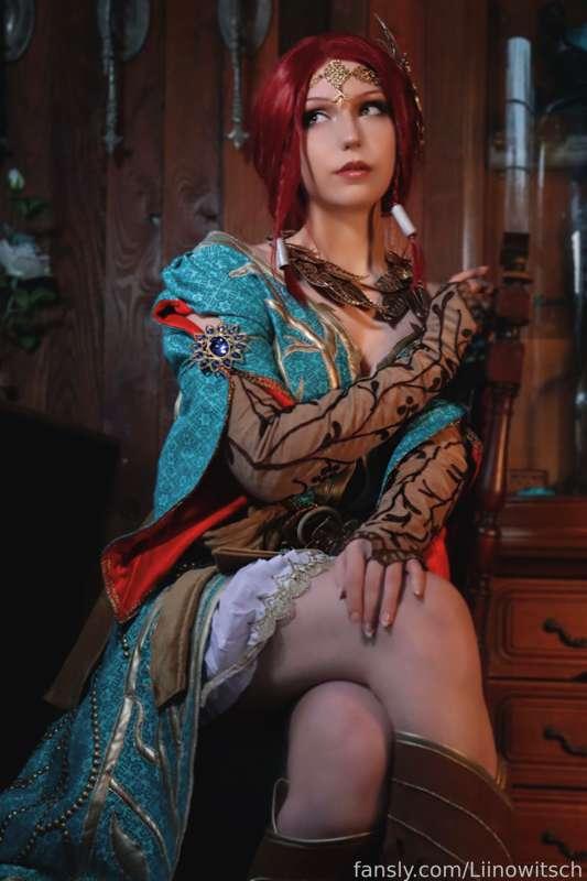 Triss Merigold from the Witcher ♥️🐺
