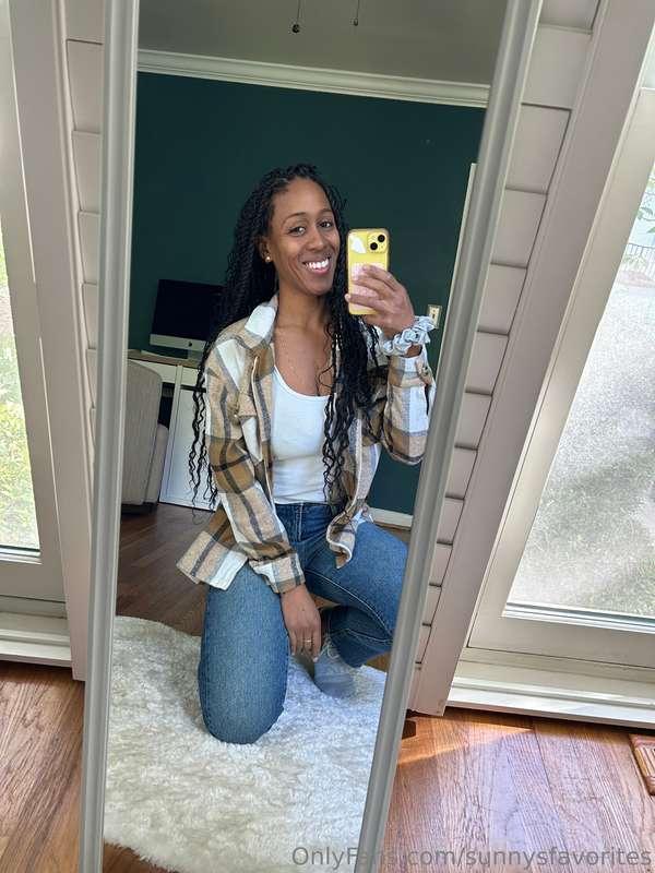Good morning! I love flannel weather! Do you think it looks ..