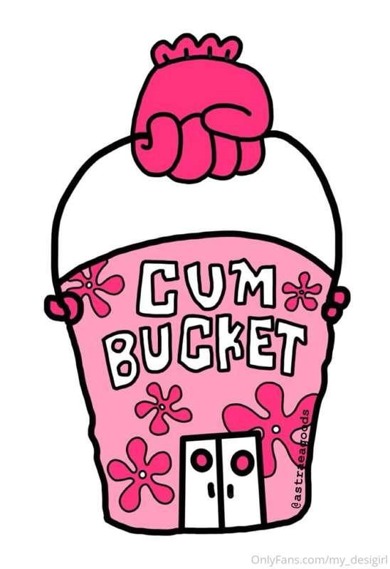every time u cum to me, tip $5. cum bucket cum tax👅