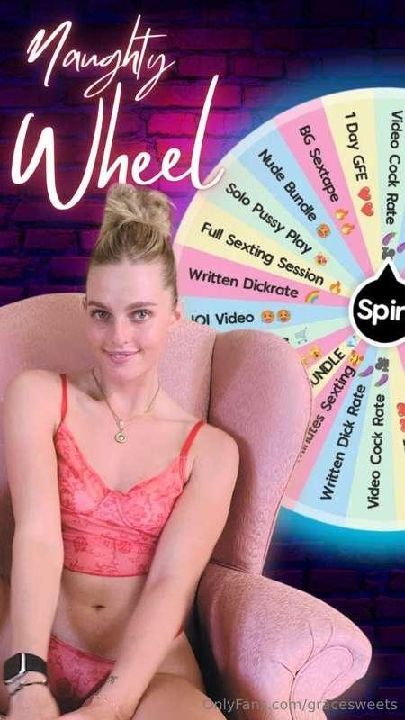 ❤️SPIN THE WHEEL & TEST YOUR LUCK NOW! ❤️Exciting prizes awa..