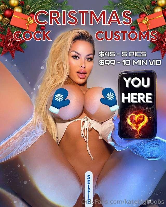 🎄🥳 𝐂𝐇𝐑𝐈𝐒𝐓𝐌𝐀𝐒 𝐂𝐎𝐂𝐊 𝐂𝐔𝐒𝐓𝐎𝐌𝐒 🥳🎄
Show me your cock, I'm so damn ..