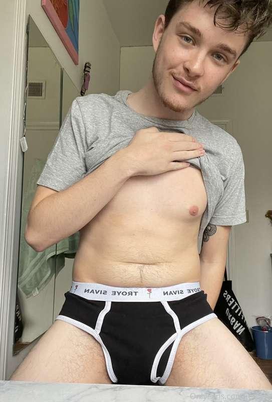 peep the troye undies
