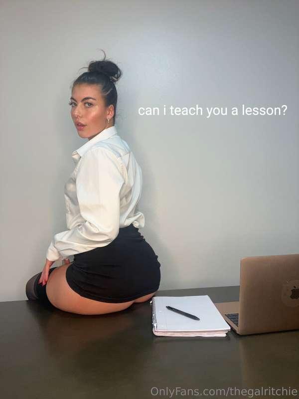 You have been a bad boy come and see Ms.Ritchie in class rig..