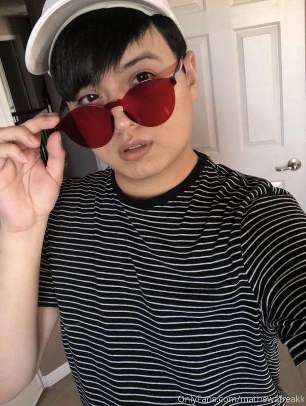 Sunglasses down