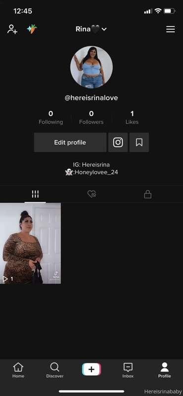 Hey babe follow my new Tiktok please