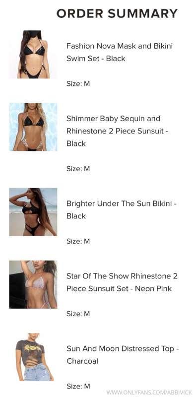 Hot girl summer !!! 
Tip if you wanna see me try it all on: ..