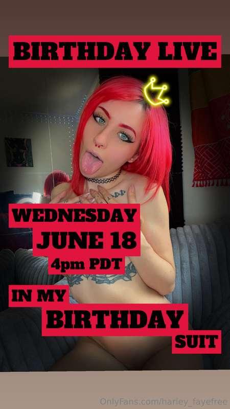 Will I be seeing you in the chat tomorrow? 😉🤤 So excited to ..