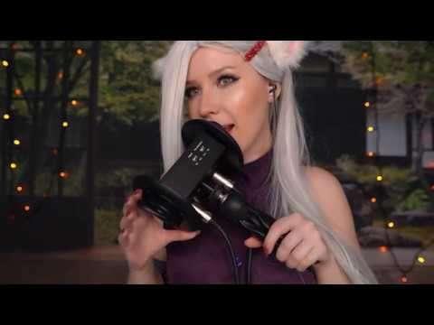 NEW ASMR VIDEO: Ino Yamanaka 💜 Fabric Sounds, Ear L❣cking