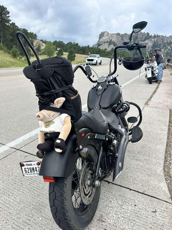 Black Betty made it to Mount Rushmore!!! 