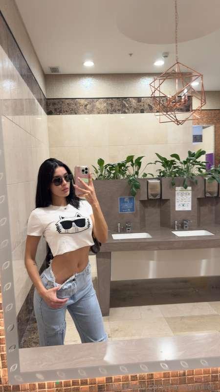 Chilling in a public place 😏🥵