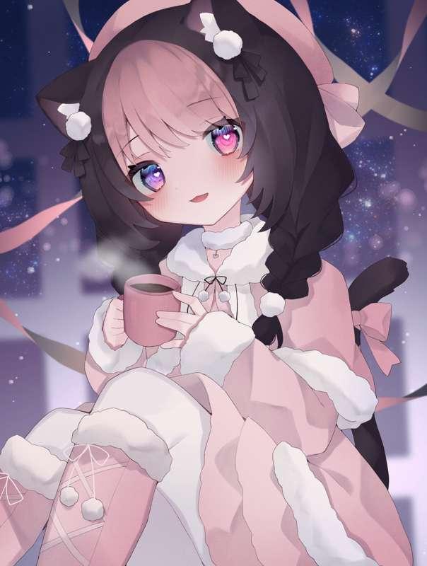 winter strawb art 🍰🎀  [HD] [exclusive] [transparent option included]