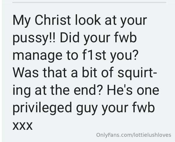 Do you think my FWB is lucky? 🍀 🤭