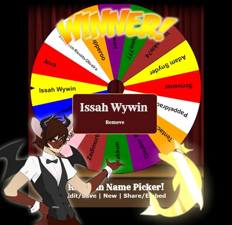Giveaway winner!!! 