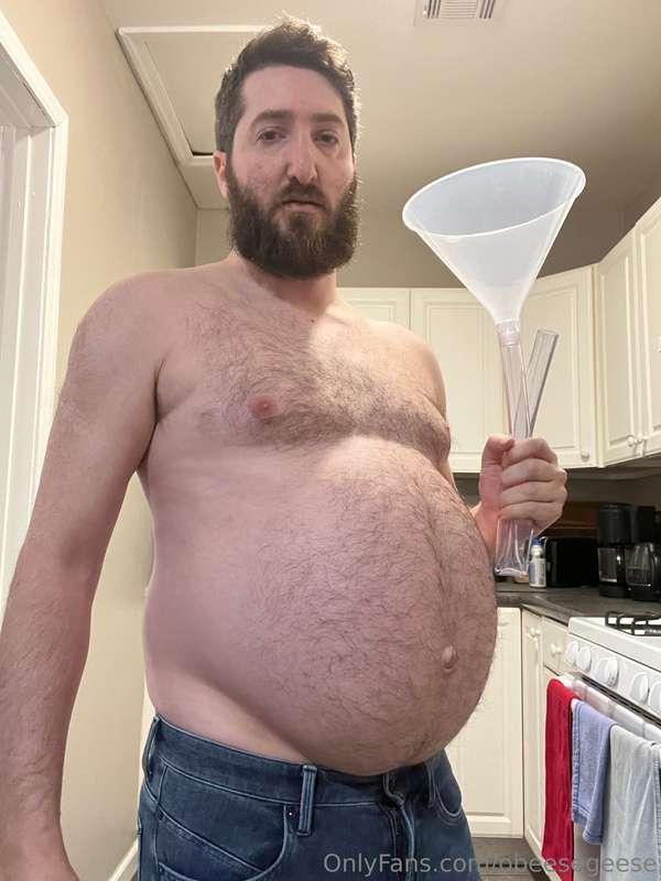 I’m now in my funneling melted ice cream phase.