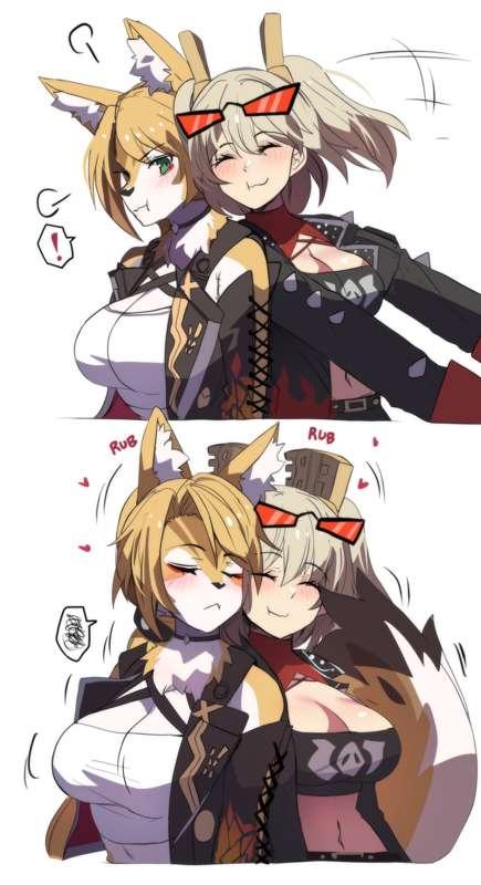 It's time for kitty skinship!