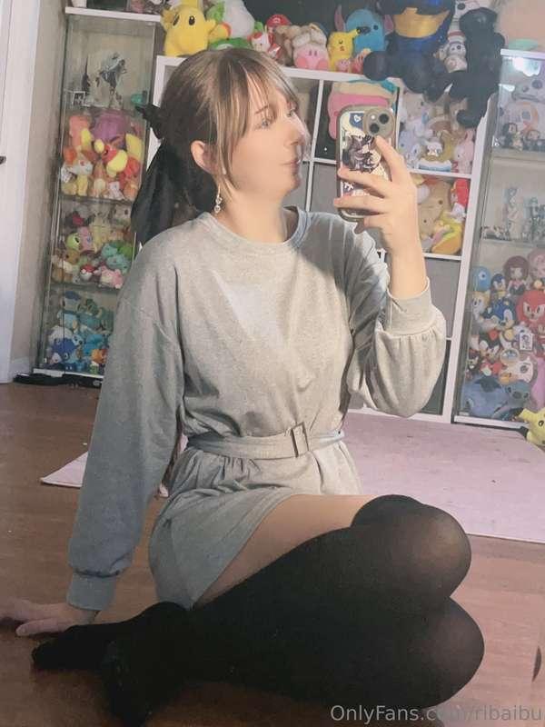 Thigh highs make everything better, don't you think? 🥰