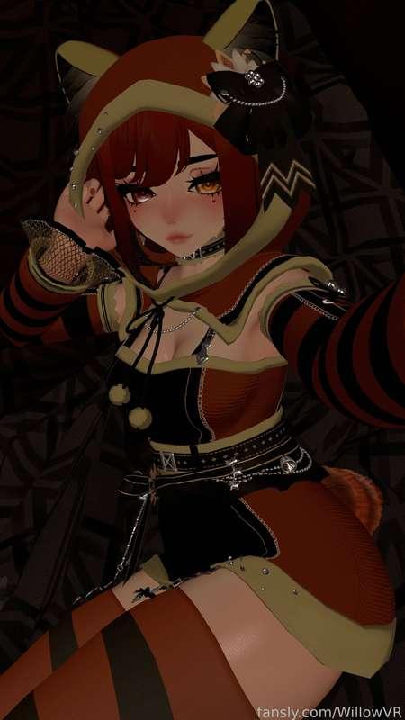 I just want to remind people to check out my Twitter~ I’m on it a lot more than here just cuz I get more interaction there even though I have almost 3x as many people here 🥺 
https://linktr.ee/willowvrc


#vr #erp #3d #anime #hentai #virtual #size #sizefetish #feet #footfetish #feetfetish #sizeplay #booty #ass #giantess #goddess #findom #egirl #lewdtuber #vtuber #femdom #futa #futanari
