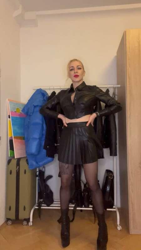 In leather look for YouTube 