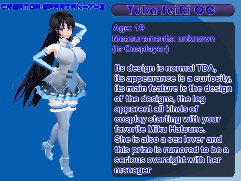 MMD Yuka Seiki OC