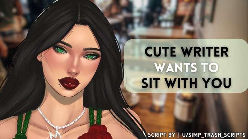 ASMR Roleplay | Cute Writer Wants To Sit With You [F4A] [coffee shop] [strangers to more] [shy speaker] [adorkable] [sweet] [anxious] to [comfortable] [wholesome] [trying to flirt] [practicing compliments] [chat/ramble] 