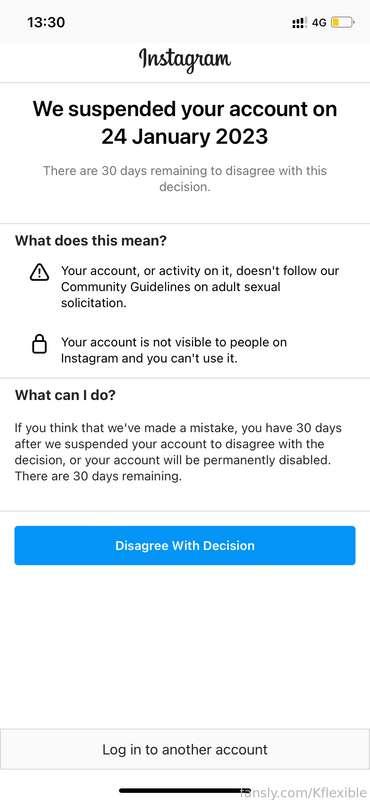 GUYS ‼️

My second instagram page DELETED as well 🫠

I lost all contact / messages / content. 
Not sure if I back to instagram or keep doing anywhere except here on Fansly 🙏🏼 
Don’t know yet, still in shock.

 