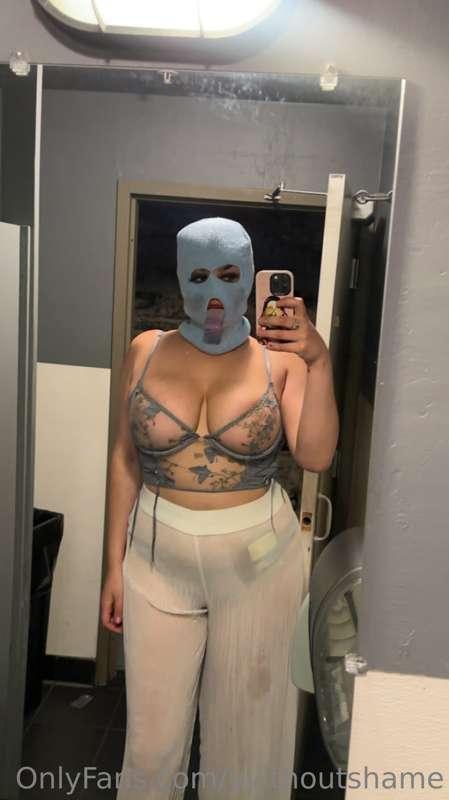 Mask play get you bricked up? 👅🧱