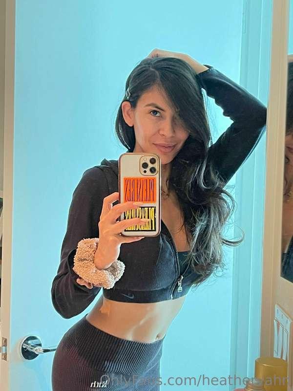Looking hot and beautiful after a hard workout session! This..