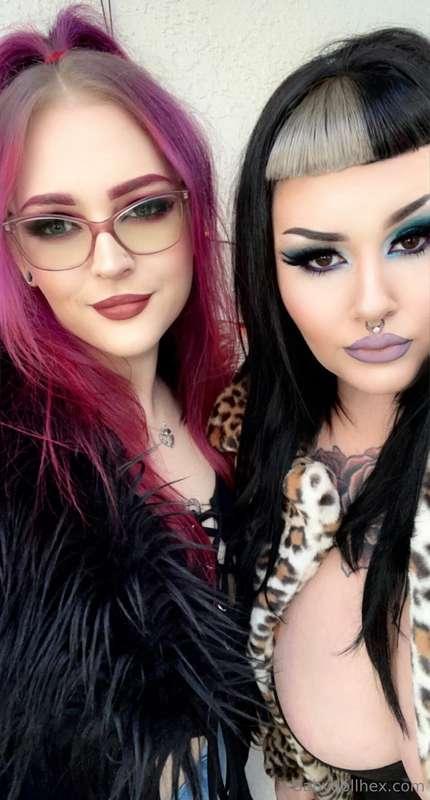 Come see me and my ghoul on  @babydollhex666  Onlyfans.com/b..
