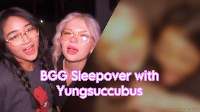 NEW BGG! 🚨Two girls (@yungsuccubus), one boy, and ZERO sleep..