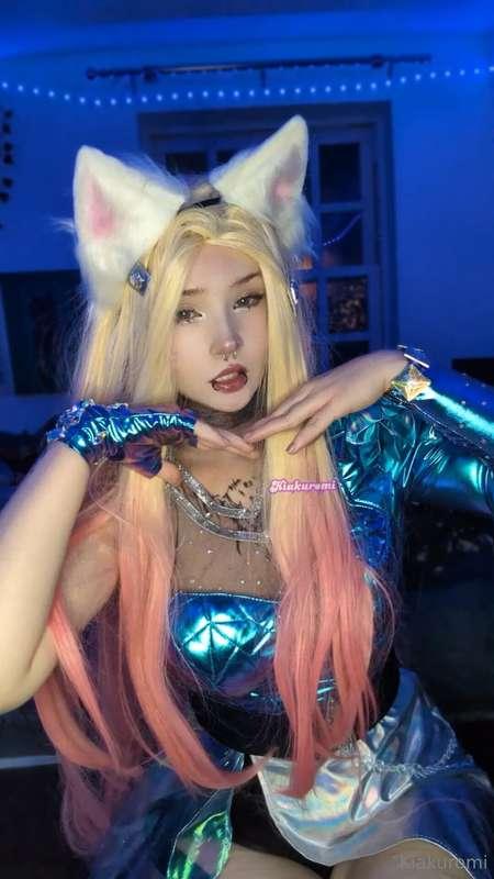 Ahri cosplay :3 