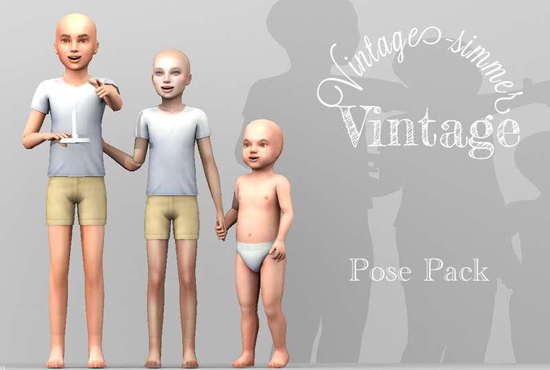 ˗ˏˋVintage Pose Packˎˊ˗