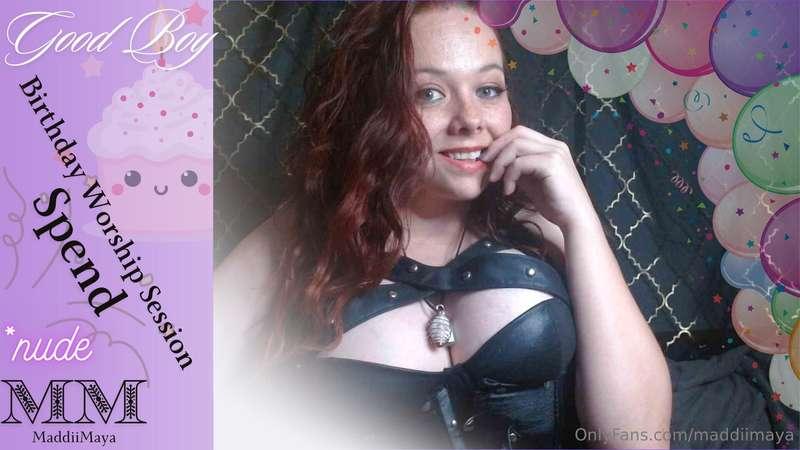 Birthday Worship Session: Spend  6/10/24. For my birthday my..