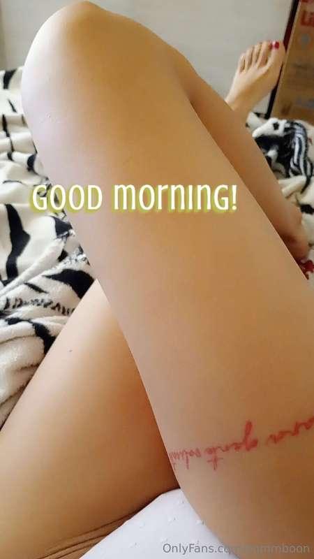 Good morning baby ❤️