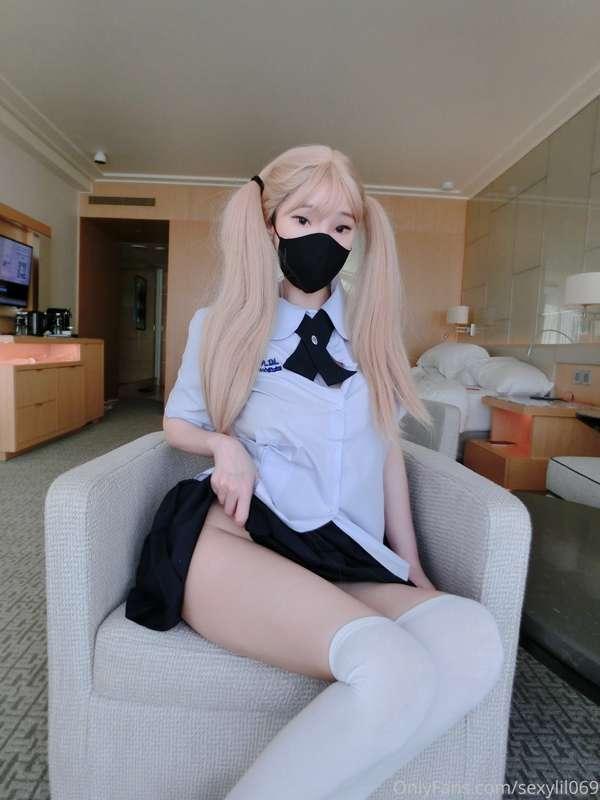 Do you want to F uck me in student dress?  ⁄(⁄ ⁄•⁄ω⁄•⁄ ⁄)⁄