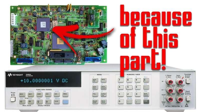 HP 3458A "repair" and inner workings