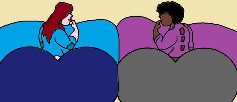 Battle of the Butts - A Helia & Tisha Short