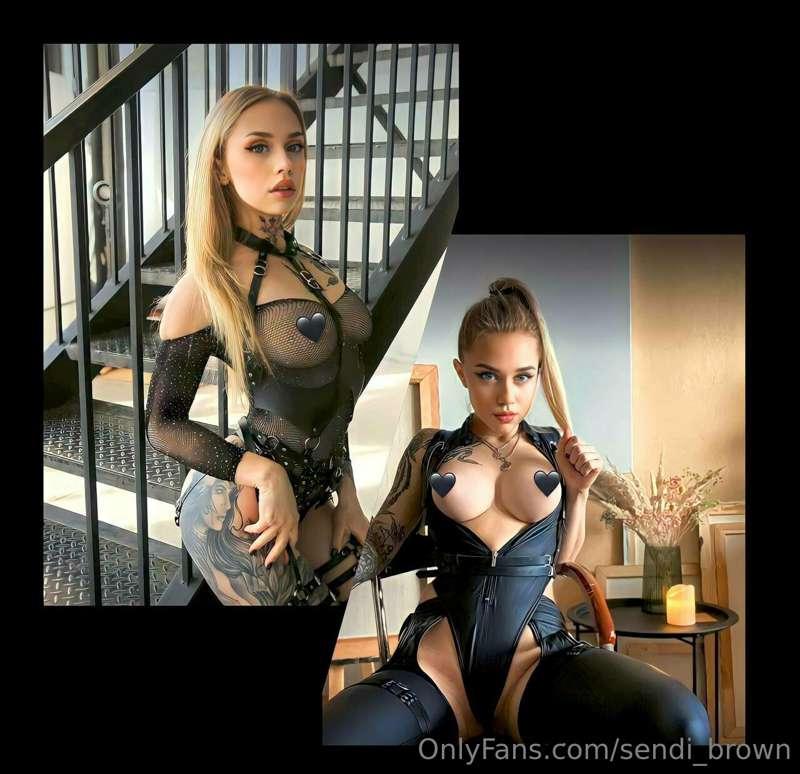 🥵@evilscarlett 🥵
Kinky goddess is wearing her best lingerie ..