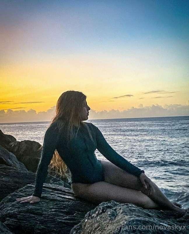 A mermaid waiting for a prince charming