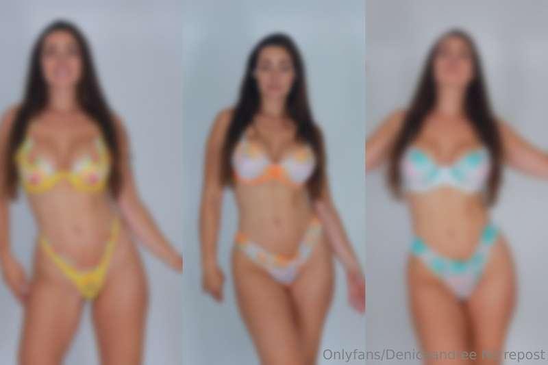 Hot and transparent sexy try on 3 sets lace lingerie🔥
