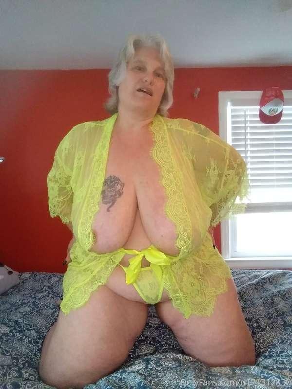 In my lace robe and tiny thong! Tell me what position you wa..