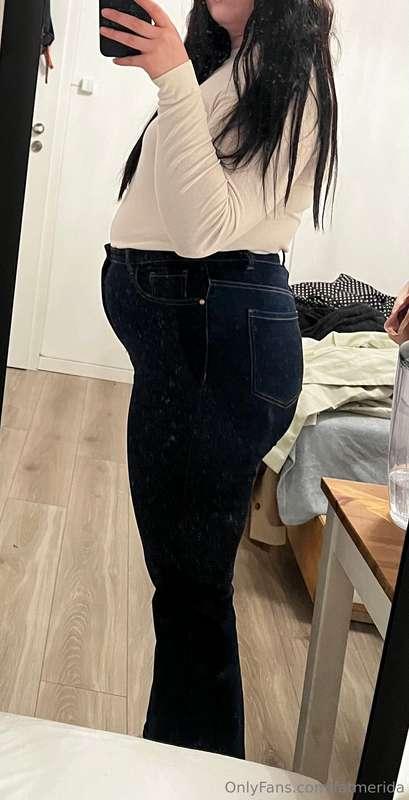 Still stuffed after todays stuffing I was trying on some clo..
