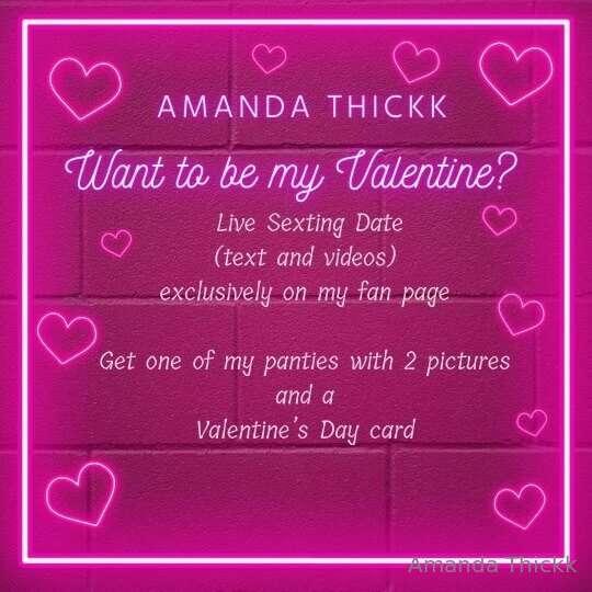 I'm around tonight if you want to be my Valentine's date. We..